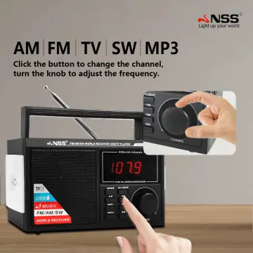 Multifunction digital best sale mp3 radio speaker