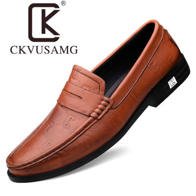 Yueteng CKVUSAMG รองเท้าขับรถผ้ากำมะหยี่สำหรับผู้ชาย,แบบสั้นลำลองสำหรับฤดูหนาวรองเท้าหนังธุรกิจระบายอากาศได้ดี
