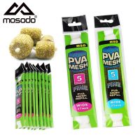 【hot】 Mosodo 10pcs Carp Fishing PVA Mesh Refill Soluble Bait 5M 25mm 37mm Feeder Trap Nets Dissolving Tackle Peche