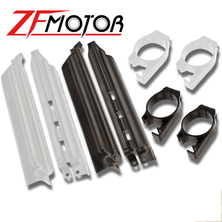 รถจักรยานยนต์ด้านหน้าโช๊คอัพ-spillplate-ส้อม-shock-absorption-guard-protector-สำหรับ-kawasaki-klx250-kdx-125-200-250