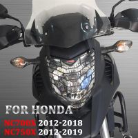 ตัวป้องกันไฟหน้ารถจักรยานยนต์,สีดำ/ สีเงินสำหรับ HONDA NC 750X NC700X NC750X NC 700X 2012-2018 2017 2016 2015 2014 13