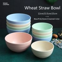 ✵ Wheat Straw Bowl Kids Bowls children salad bowl large medium small food bowls salad instant noodles tableware bowls