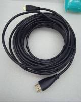 MINI HDMI/หัวแปลงเฮดดีเอมไอเล็ก หัวมินิ/สายต่อกล้องกับจอ/สายต่อโน็ตบุ๊คกับจอ/สายสัญญานกล้อง ยาว 5 เมตร สายหนาสัญญานดี