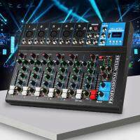 Lacooppia Audio Mixer เอาต์พุตอินพุตระดับพรีเมียม MP3มืออาชีพสำหรับแสดงการบันทึก US