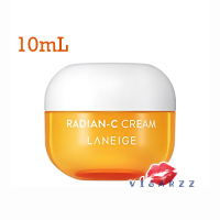 (ครีมกระปุก Tester 10mL) Laneige Radian-C Cream ลาเนจครีมเพื่อผิวกระจ่างใส เนื้อครีมบางเบา ซึมไว สบายผิว ให้ความชุ่มชื้น อุดมด้วยวิตามินซีและวิตามินอี