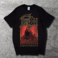 New FashionThe SOUND OF PERSEVERANCE T-Shirt - DEATH _ เสื้อยืดวง _ เสื้อยืดโลหะ _ เสื้อยืดดนตรี