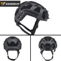 IDOGEAR Tactical SF Helmet PJ Version SUPER High Cut FAST Lightweight 6802 Tactical Camouflage Gears