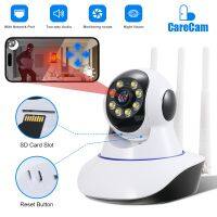 3MP Camera Wifi CCTV Wireless IP Camera Auto Human Tracking Surveillance Camera Night Vision Baby Monitor CareCam Pro Full Color