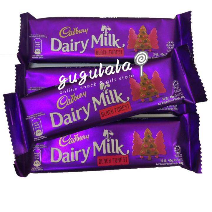 Cadbury Dairy Milk Black Forest 37g Lazada