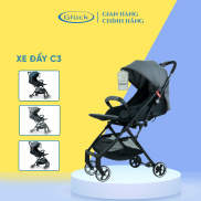 Xe Nôi Đẩy Gấp Gọn Cho Bé GLUCK BABY C3 An toàn Tiện lợi cho trẻ sơ sinh