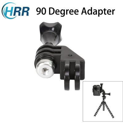 90 Degree Adapter Vertical Elbow Mount for GoPro Hero10 9/8/7/6/5 Max DJI Osmo Action Pocket 2 Insta360 AKASO EKEN Action Camera