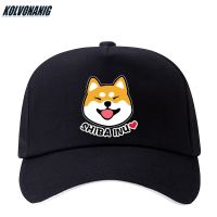 Summer Cute Shiba Inu Dog Printed Baseball Cap For Women Mens Snapback Hats Adjustable Cotton Unisex Hip Hop Outdoors Sun Caps