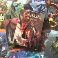 ขายร้อน Star Dragons Oracle Card Tarot Card เพื่อความบันเทิง Fate Prophecy Divination Family Party Tarot Card Deck PDF Guide-Cgefeng