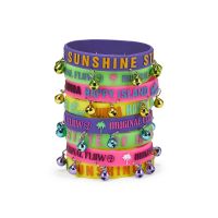 Zumba Original Flow Rubber Bracelets 8 PK (กำไลข้อมือยางออกกำลังกายซุมบ้า) บริการเก็บเงินปลายทาง สำหรับคุณ