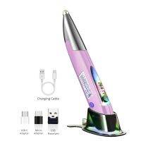 Rechargeable Right Hand and Left Hand 1200 DPI 2.4G USB Wireless Mouse Touch Pen Y51A