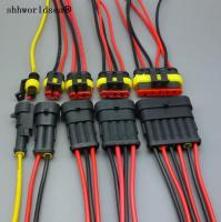 【hot】✹﹍▤  1.5 1/2/3/4/5/6 Pin Female Male Electrical Wire Cable Automotive Car Plug