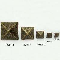 10PCS/LOT Antique Bronze Upholstery Nail Thumbtack Square Pushpin Doornail Hardware Jewelry Box Sofa Decorative Tacks Stud