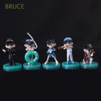 BRUCE PVC Figurine Model For Kids Toy Figures Detective Conan Action Figures Young Boy Bathing Suits Anime Gifts Doll Toys 5pcs/set Doll Ornaments QC7311629