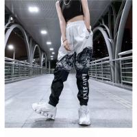 Street sports hip hop hiphop long pants male ins tide nd printing letters trend beam pants casual pants mens