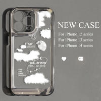 หรูหราเรียบง่ายใสหนากันกระแทกกันชนซิลิโคน TPU เคสโทรศัพท์สำหรับ IPhone 14 13 12 11 Pro Max 12 Pro XR X XS Max 8 Plus 7 Plus 11 Pro Max 11 SE 2020 SPACE เคสใสกันกระแทก