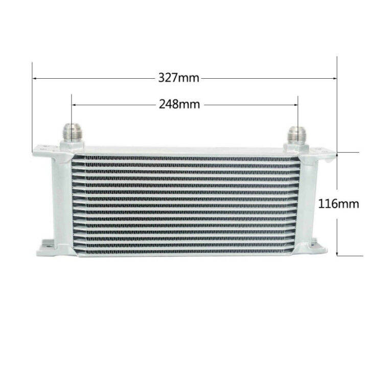 xinsu-หม้อน้ำกระปุกเกียร์น้ำมันคูลเลอร์อลูมิเนียม248มม-เครื่องยนต์-an-10an-16แถว