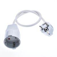 （A TOOT） WhiteEuropeanExtension CordGermany ชายกับหญิงส่วนต่อขยาย Cordfor PCPDU0.5M