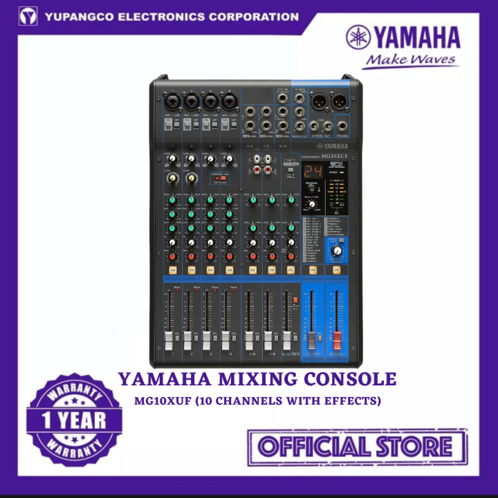 Yamaha MG10XUF Analog Mixer Lazada PH