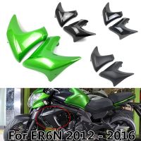 Motorcycle Fai Parts Plastic ABS Left Right Side Fai Radiator Cover Panel For Kawasaki ER6N ER-6N 2012-2016