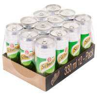 [ Summer Flash Sale ] Free shipping Schweppes Lime Soda 330ml. Pack 12 Free cash on delivery