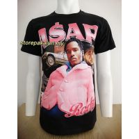 (พร้อมสต็อก) ASAP ROCKY 100 Cotton Rock Band T-Shirt,Baju BandMen T-Shirt