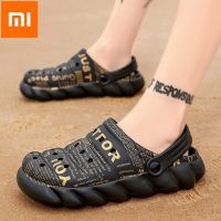 Xiaomi Hot Men Sandals Shoes EVA Lightweight Sandles Unisex Shoes for Summer Beach Beach Flip Flop Breathable Soft Bottom House Slippers