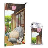 Totoro ขนาด40*80ซม.,Handuk Cepat KERING ผ้าเช็ดตัว Marvel แฟชั่นซูเปอร์ผ้าเช็ดตัวไฟเบอร์สำหรับทุกเพศ