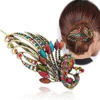 Boho Vintage Rhinestone Hairpin Fashion Women Duckbill Hair Accessories