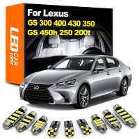 Zoomsee ภายใน LED Light Kit สำหรับ Lexus GS 300 400 430 350 450H 250 200T GS300 GS400 GS430 GS450h GS250 1991-2018 Canbus