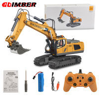 CLIMBER รีโมทคอนโทรล11-ช่องตีนตะขาบ Excavator รถเสียงเพลงโลหะผสม Rc รถยนต์ไฟฟ้าของเล่นของขวัญ