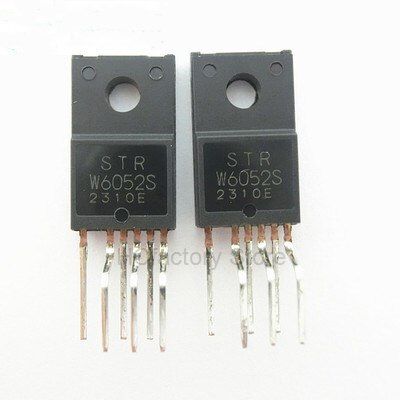 NEW Original 5pcs/lot STRW6052S TO220F-6 W6052S TO-220F STRW6052 STR-W6052S W6052 TO-220 Wholesale one-stop distribution list Replacement Parts