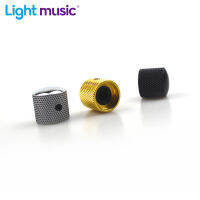 8Pcs โลหะกีตาร์เบสไฟฟ้า Volume Tone Control Knobs Dome Knobs ประแจกีตาร์อะไหล่ &amp; อุปกรณ์เสริม