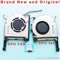 ใหม่ Original CPU GPU Cooling Fan Cooler สำหรับ ASUS FX705 FX705G FX705GM FX86 FX86SM FX505 FX505D FX505DU FX95G FX95D FX96G