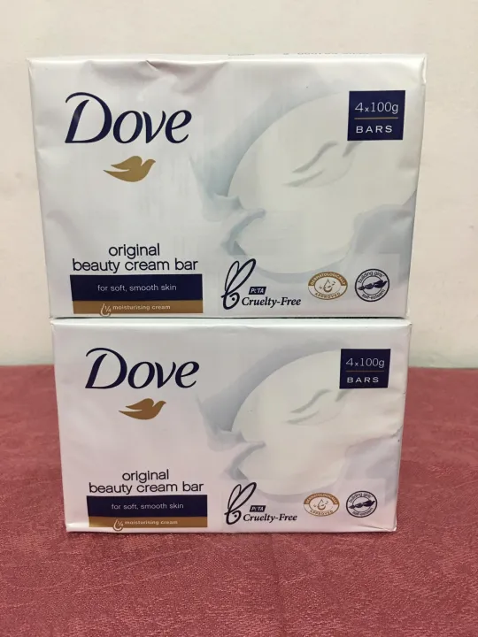 Dove Original Beauty Cream Bar 4x100g from Australia | Lazada PH