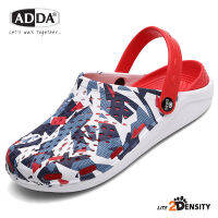 ADDA 2 Density รองเท้าแตะ รองเท้าลำลอง สำหรับผู้ชาย แบบสวมหัวโต รุ่น 5TD07M1 (ไซส์ 35-45)