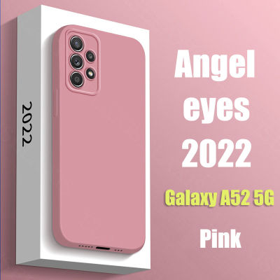 เคสนิ่มสำหรับ Samsung Galaxy A52/A52 5G/A52s ใหม่,เคสโทรศัพท์ของแท้เลนส์ออกแบบ Angel Eyes กันกระแทกปกป้องเต็มรูปแบบฝาหลัง