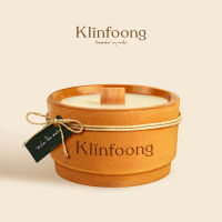 Klinfoong - Winter Flea Market Candle (120G)  เทียนหอม เทียนหอมไขถั่วเหลือง เทียนหอมปรับอากาศ เทียนหอมสร้างบรรยากาศ