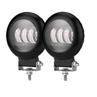 2ชิ้นไฟหน้ารถมอเตอร์ไซค์แบบ Led รถ30W กลม/สี่เหลี่ยม9-32V Ip67กันน้ำ Worklight 6000K ไฟตัดหมอกสำหรับ Suv รถบรรทุกรถจักรยานยนต์ไฟหน้า