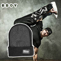 Clic Bboy&amp;bgirl Spin Cap with Bandage Non-slip Wear-resistant Headspin Beanie for Training Dancing Breakdance Hip Hop Hat