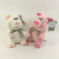 ตุ๊กตาหมูสาหร่าย Spot Piggy Plush Toy Catch Machine Doll Wholesale One DROP Hair Toy Zodiac Gift