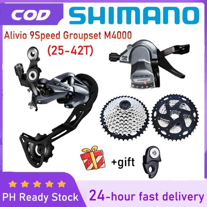 alivio groupset m4000