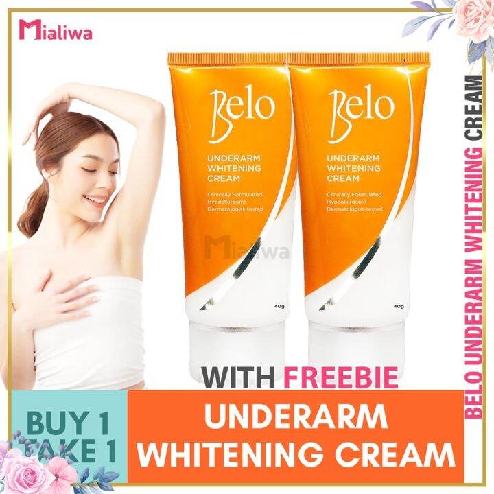 Buy 1 Take 1 Belo Underarm Whitening Cream Intense White Beauty Deo ...