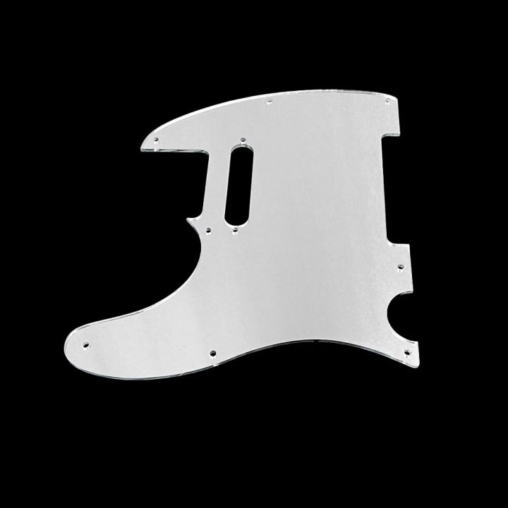 3ply-guitar-pickguard-with-single-coil-pickup-hole-for-telecaster-style-electric-guitar-black-pearl-guitar-accessories