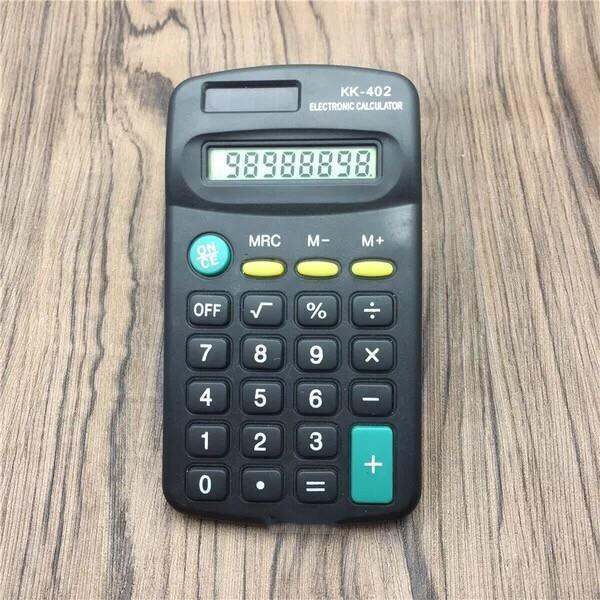 （COD）KK402 Electronic Calculator (Black) Lazada PH
