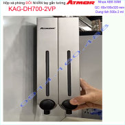 Hộp nhấn xà phòng Atmor KAG-DH7002VP-Grey-Xám
